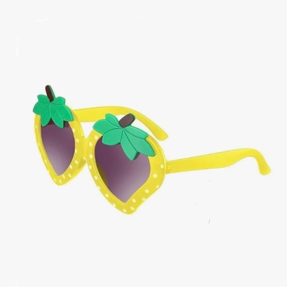 Yellow Strawberry Kids Sunglasses Toddler Kids - Boys/Girls